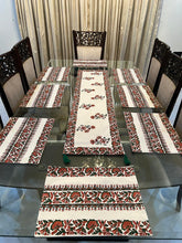 Block Printed Table Runner & Place Mats