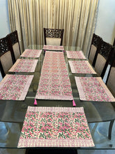 Block Printed Table Runner & Place Mats
