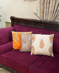 Block Printed Cushion Cover