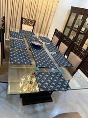 Block Printed Table Runner & Place Mats