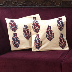 Block Printed Cushion cover