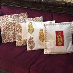 Block Printed Cushion Cover