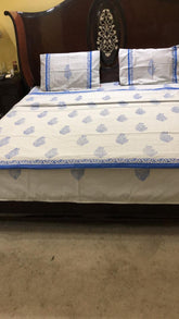 Block Printed Bedsheets