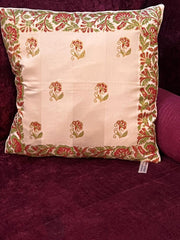 Block Printed Cushion Cover