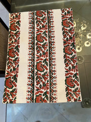 Block Printed Table Runner & Place Mats