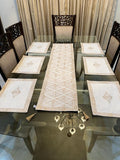 Block Printed Table Runner & Place Mats