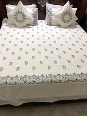 Block Printed Bedsheets