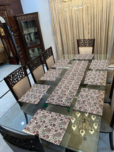 Block Printed Table Runner & Place Mats