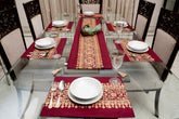 Block Printed Table Runner & Place Mats