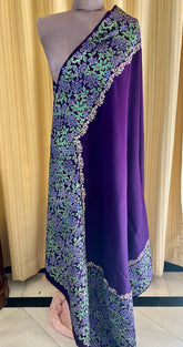 Block Printed Pashmina Shawl