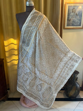 Block Printed Silk Dupatta