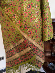Block Printed Pashmina Stole