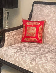 Block Printed Cushion Cover
