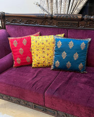 Block Printed Cushion Cover