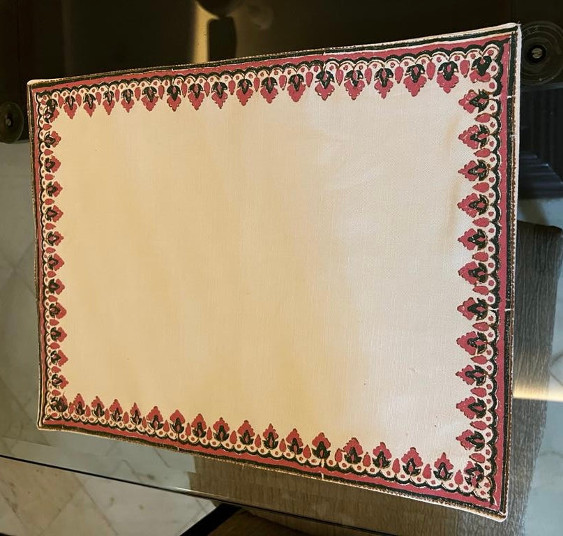 Block Printed Table Runner & Placemats