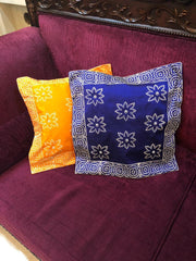 Block Printed Cushion Cover