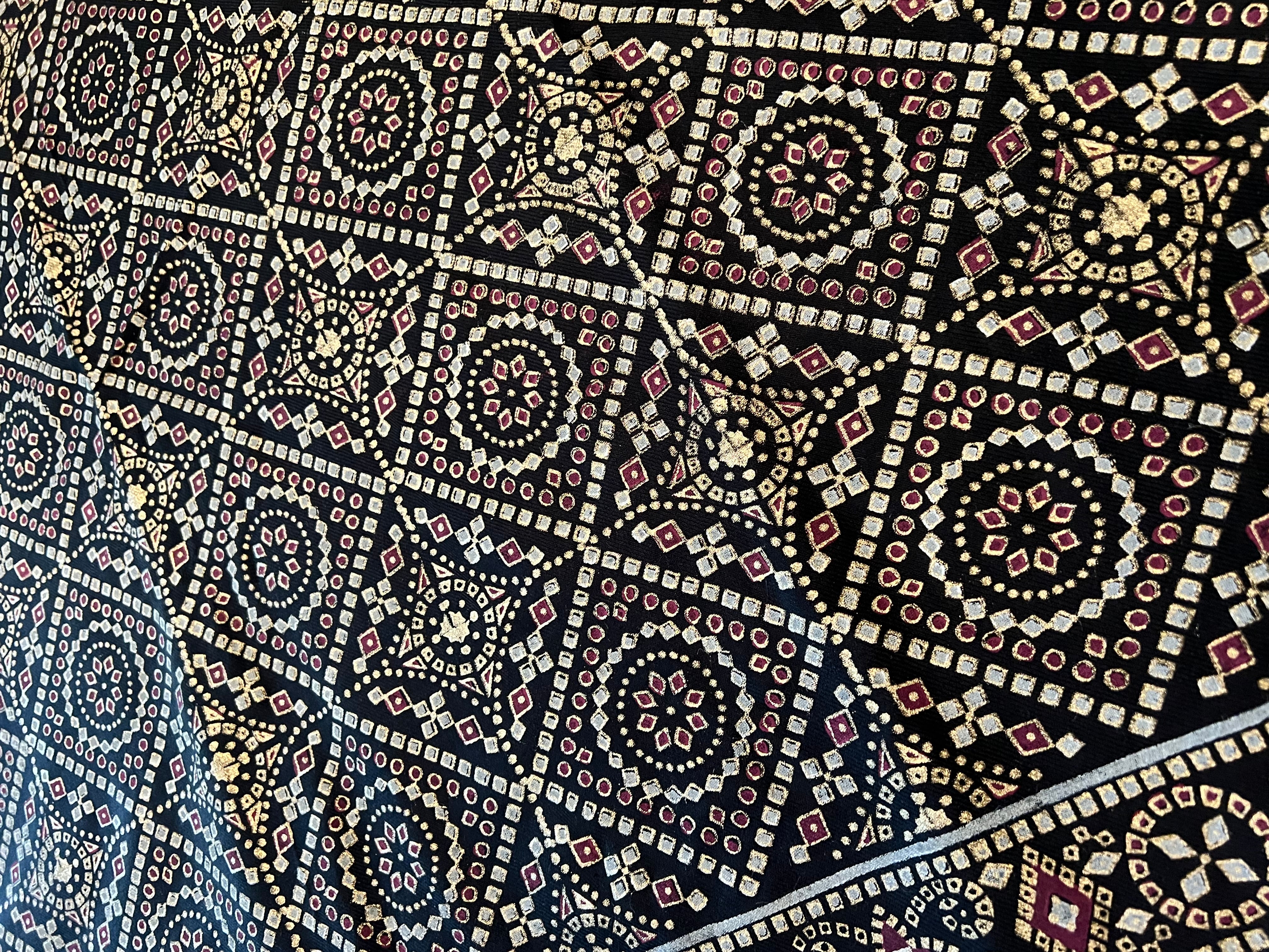 Block Printed Pashmina Stole