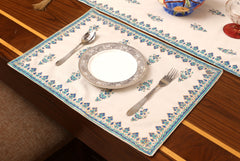 Block Printed Table Runner & Placemats