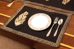Block Printed Table Runner & Placemats