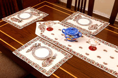 Block Printed Table Runner & Placemats