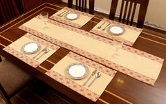 Block Printed Table Runner & Placemats