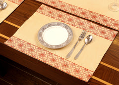 Block Printed Table Runner & Placemats
