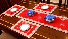 Block Printed Table Runner & Placemats