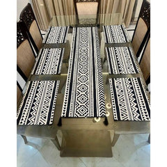 Printed Table Runner & Place Mats