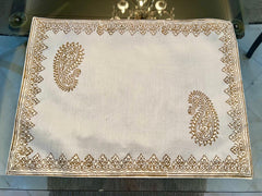 Block Printed Table Runner & Place Mats
