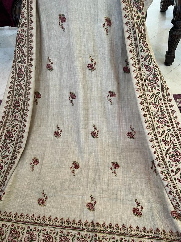 Block Printed Pashmina Shawl