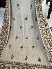 Block Printed Pashmina Shawl