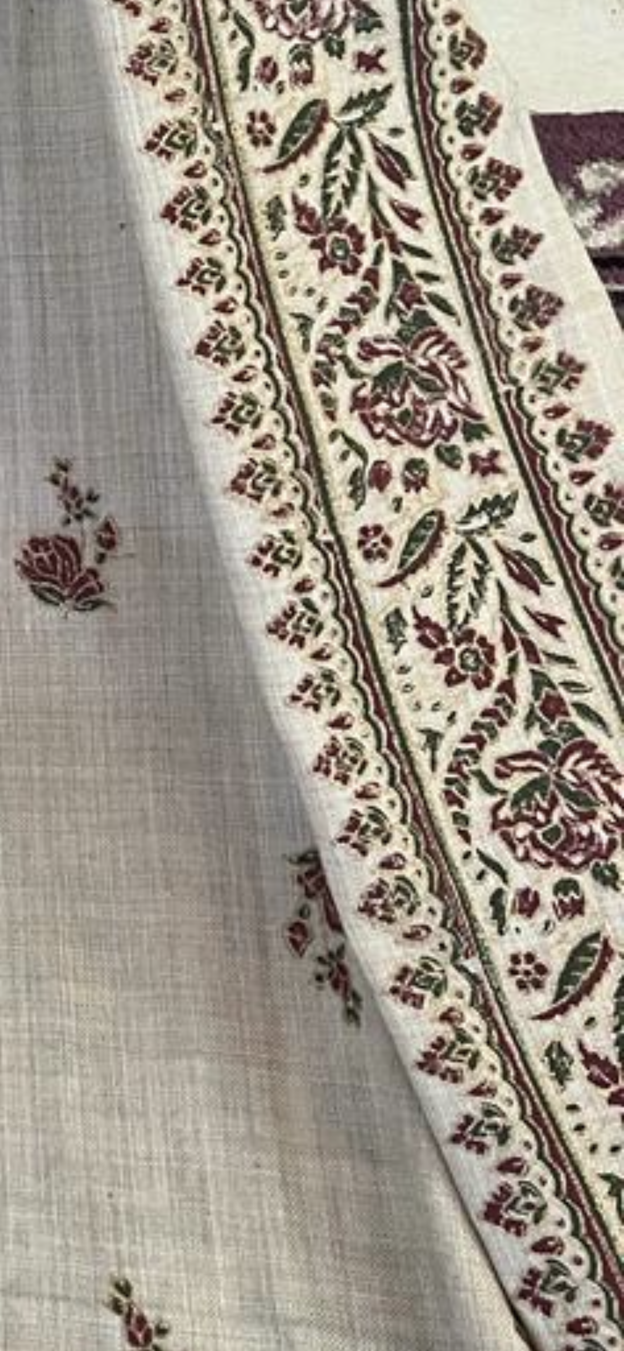 Block Printed Pashmina Shawl