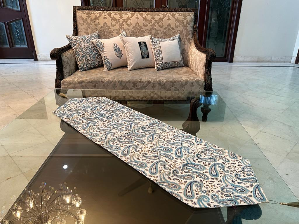 Set Of 4 Block Printed Cushion Covers