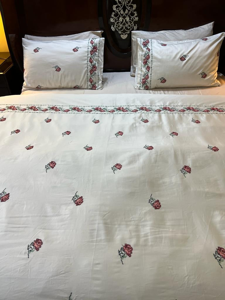 Embroidered Duvet Set