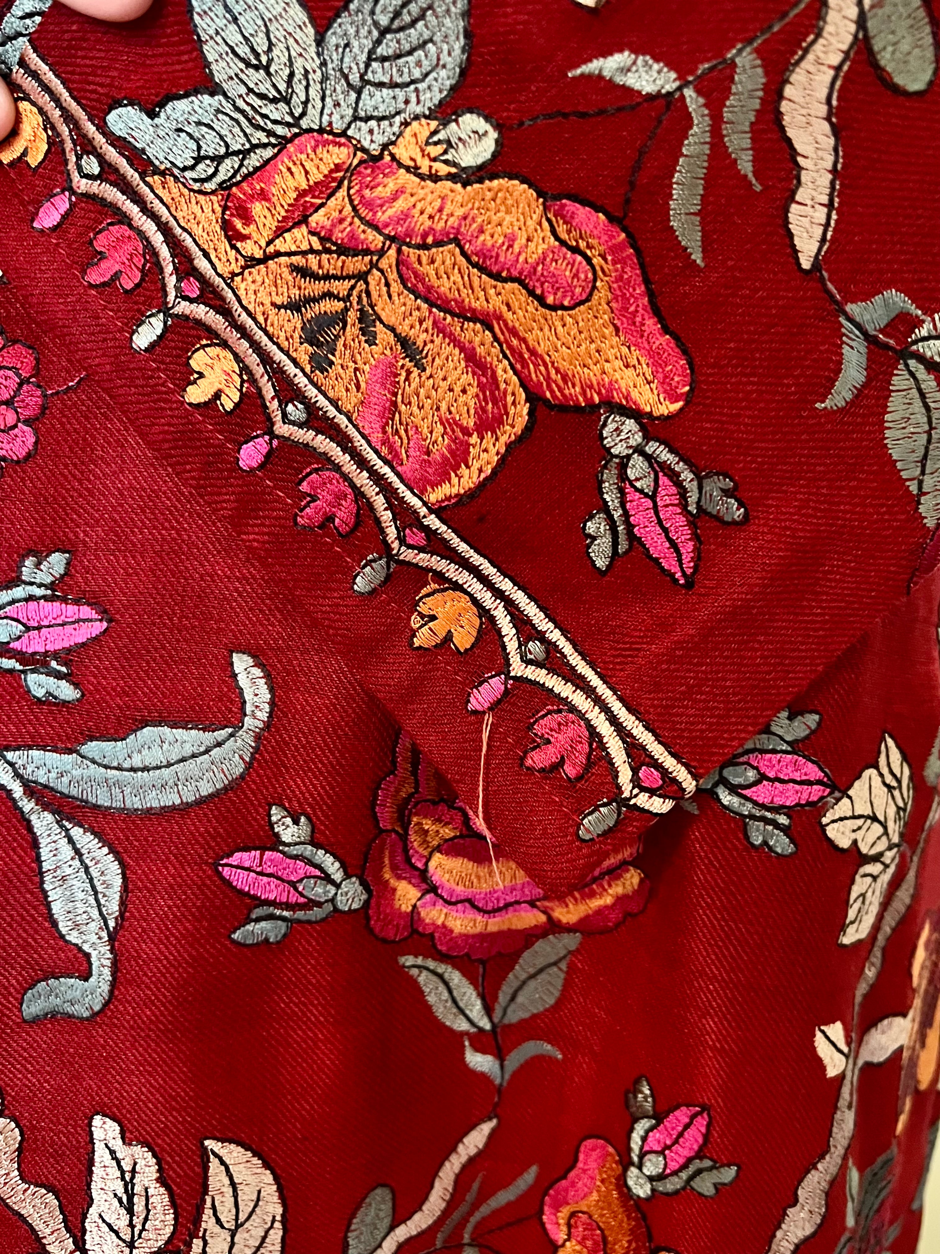 Embroidered Pashmina Shirt