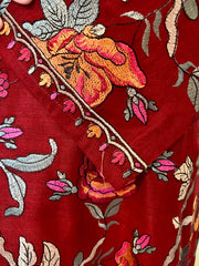 Embroidered Pashmina Shirt