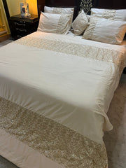 Net Embellished Duvet Sets