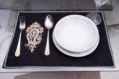 Embroidered Table Runner & Place Mats