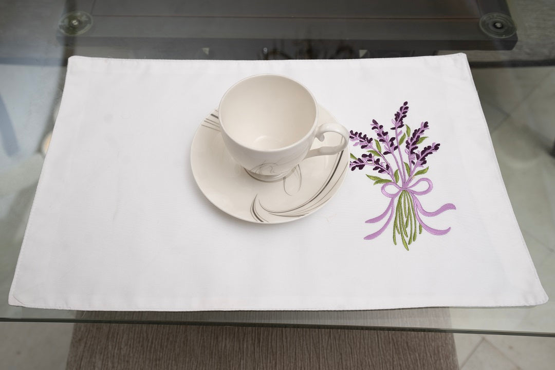 Embroidered Table Runner & Place Mats