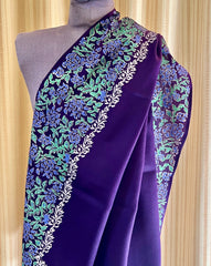 Block Printed Pashmina Shawl