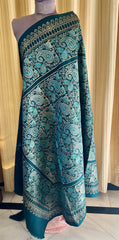Block Printed Pashmina Shawl