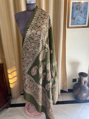 Block Printed Pashmina Shawl