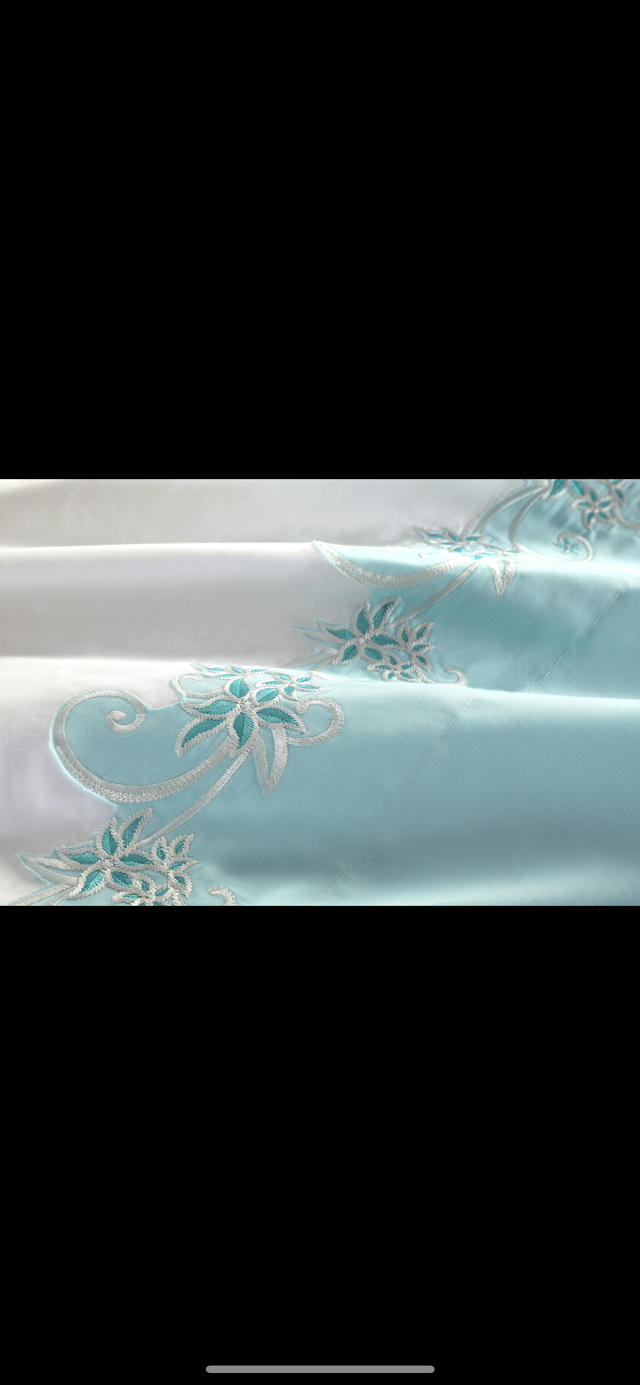 Embroidered Duvet Set