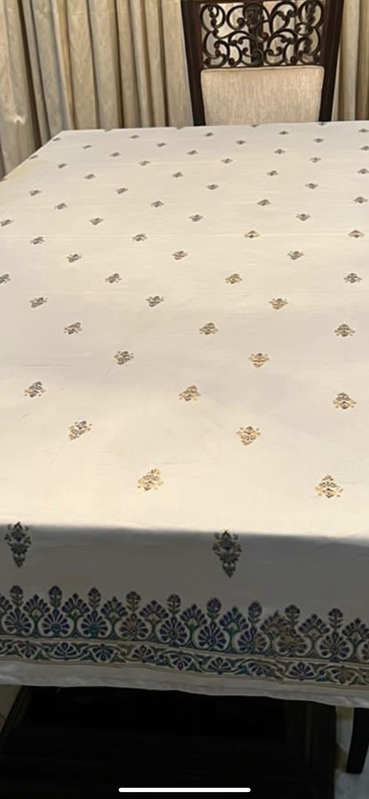Block Printed Dining Sheet