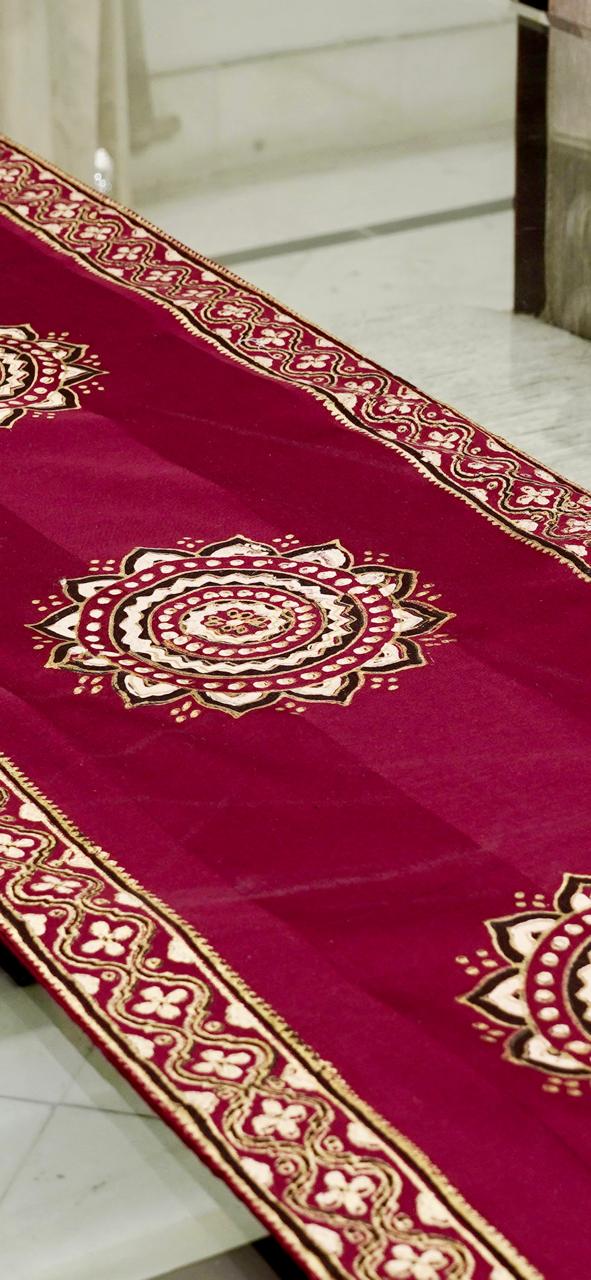 Block Printed Table Runner