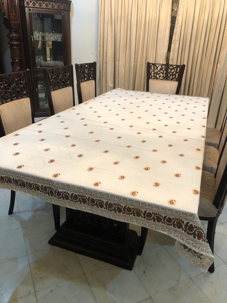 Block Printed Dining Sheet